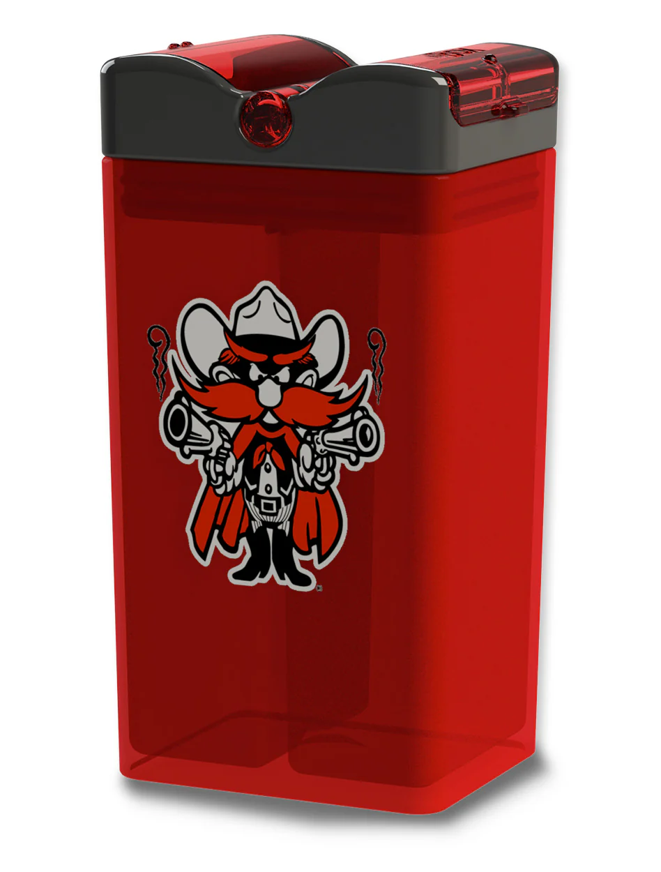 Texas Tech Double T Refillable Eco-Friendly "Snack" Box - Image 2