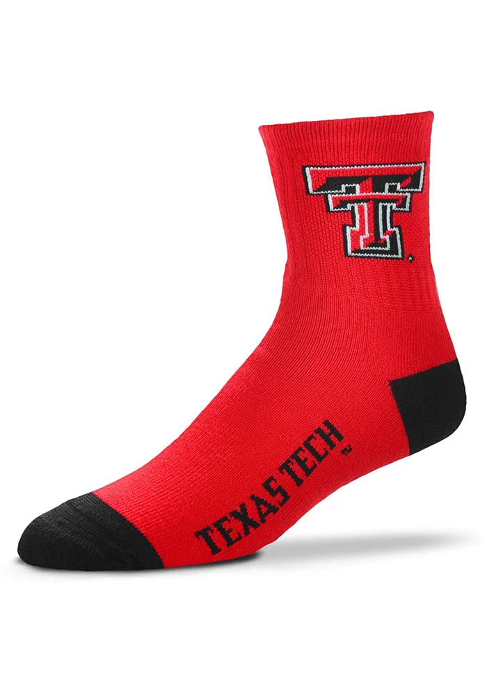 Texas Tech Double T Team Color Crew Sock