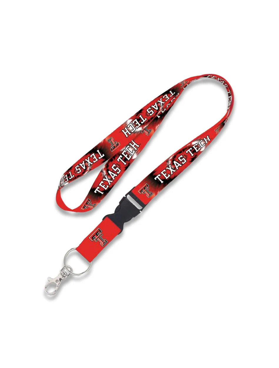 Texas Tech Double T "Tie Dye" Lanyard
