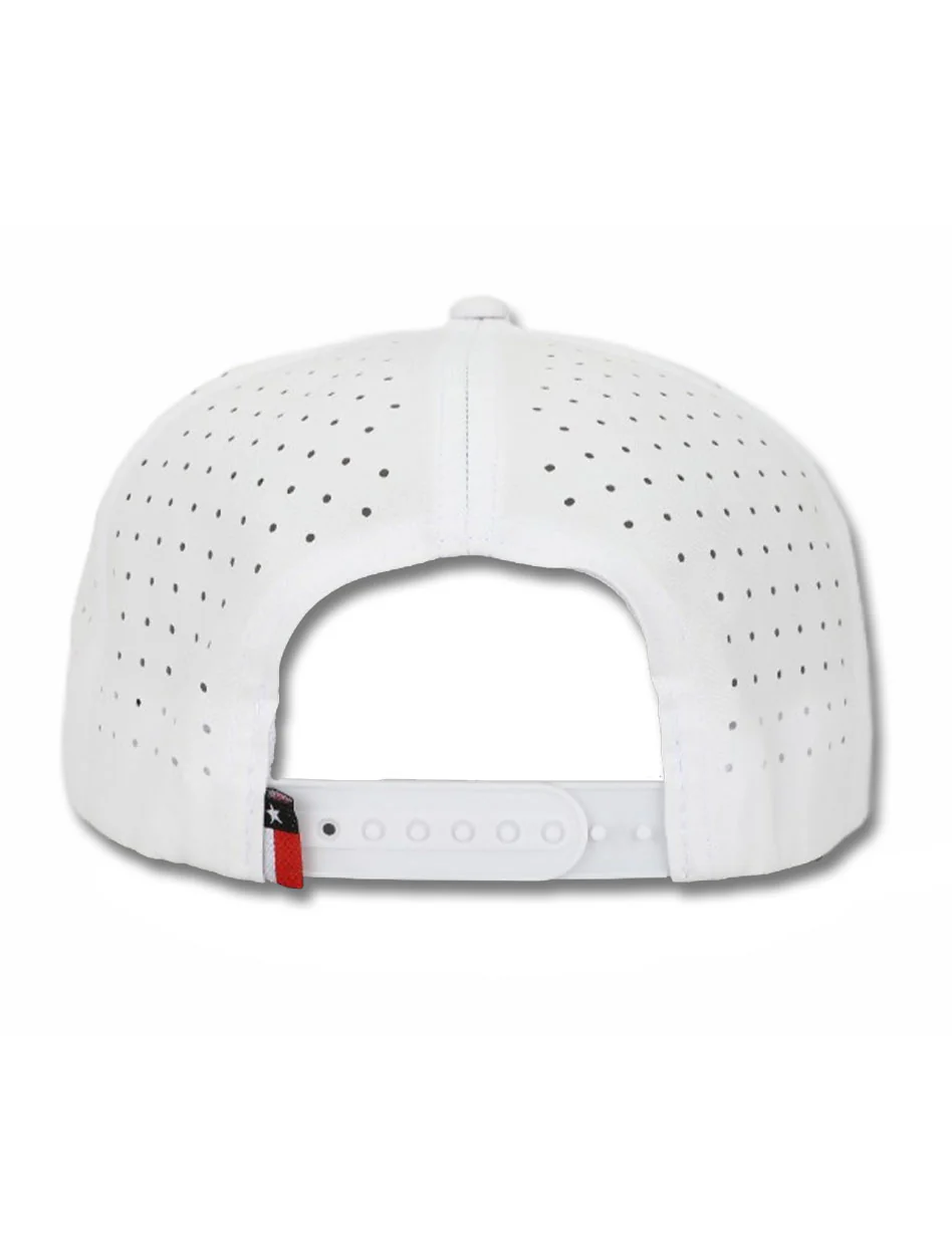 Dark Horse Texas Tech "Double T" White Corded Sport Snapback Cap - Image 3
