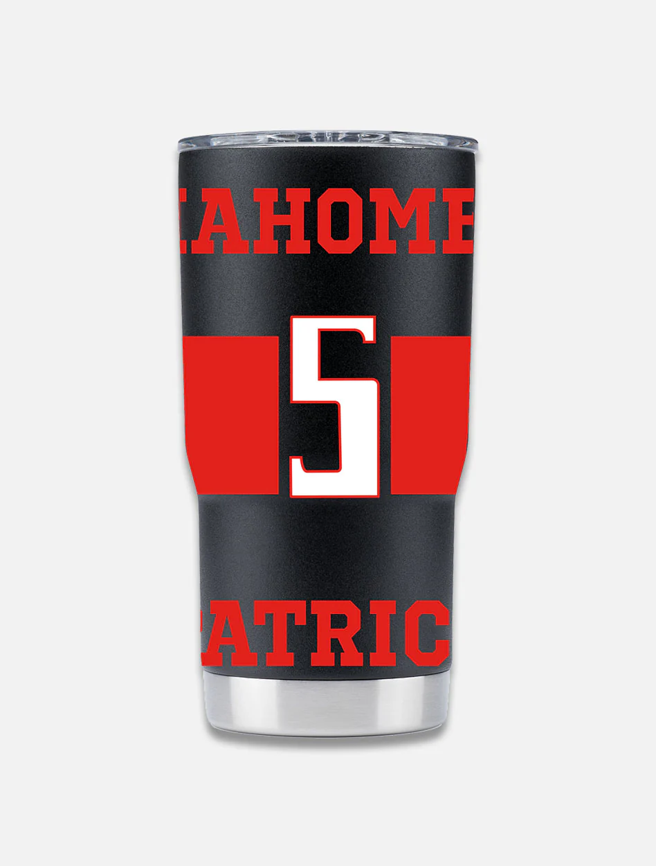 Texas Tech Double Walled Patrick Mahomes Travel Tumbler - Image 2