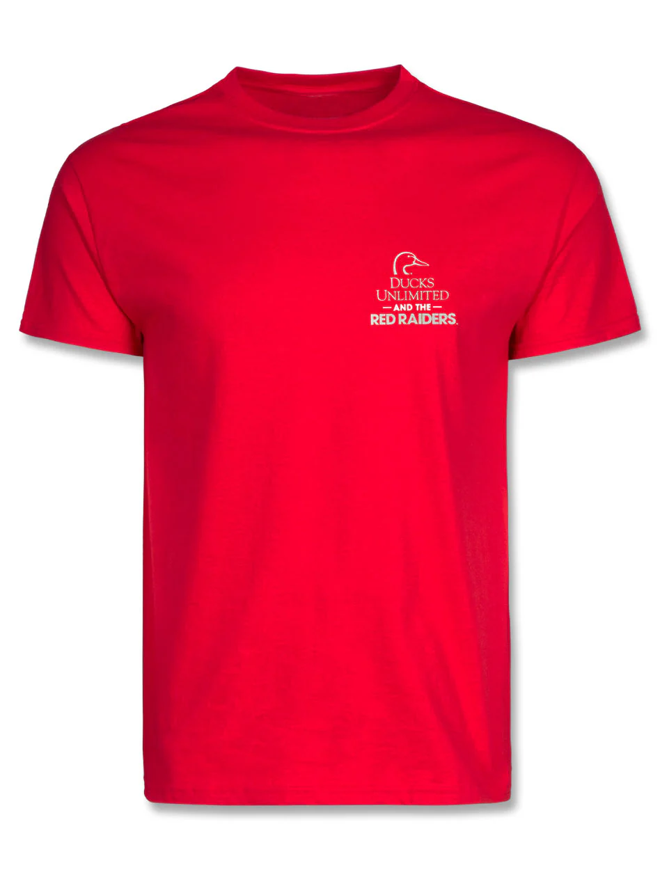 Texas Tech Ducks Unlimited "Single Duck" Short Sleeve Comfort T-Shirt - Image 2
