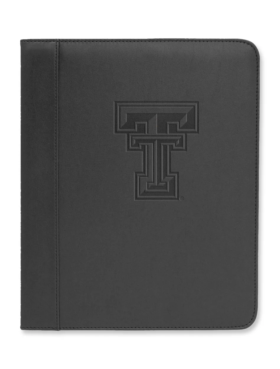 Texas Tech Embossed Double T Student Padfolio