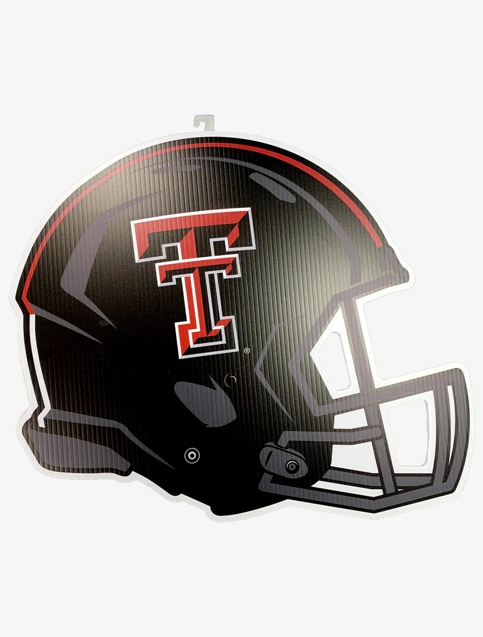 Texas Tech Football Helmet Lawn Sign - Image 3