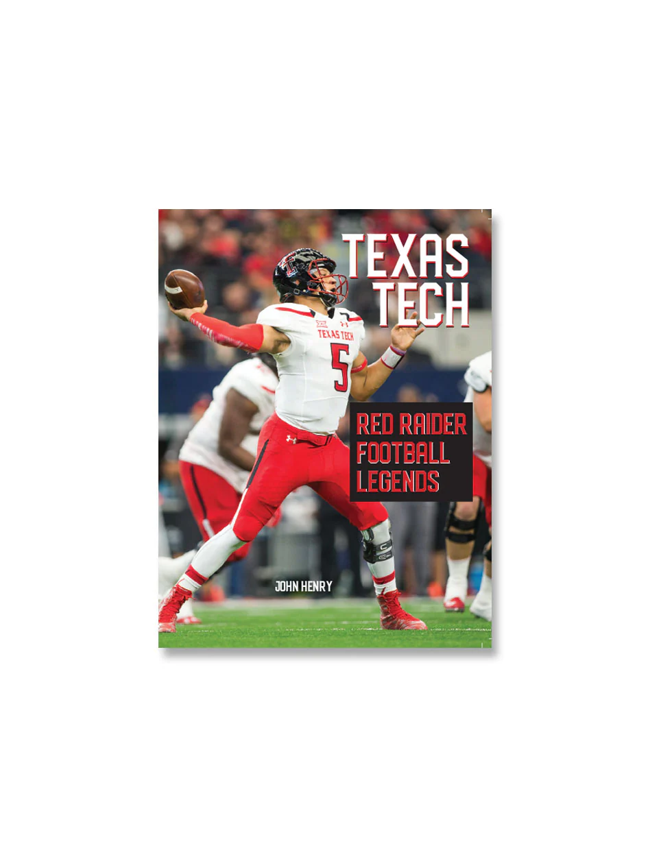 Texas Tech Football Legends Book