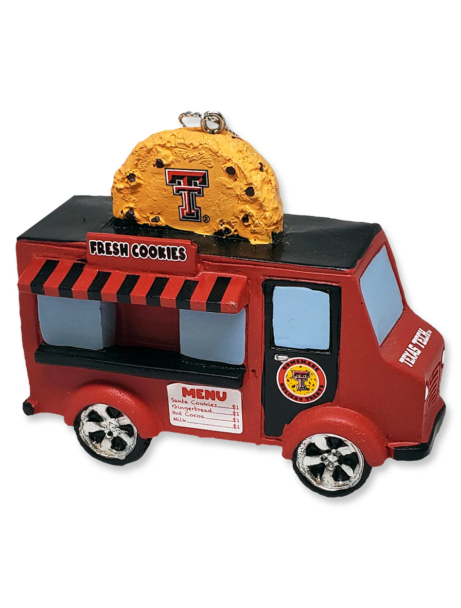 Texas Tech "Fresh Cookies" Food Truck Ornament
