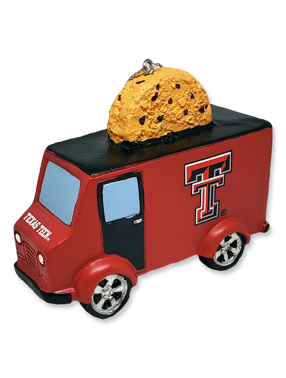 Texas Tech "Fresh Cookies" Food Truck Ornament - Image 2