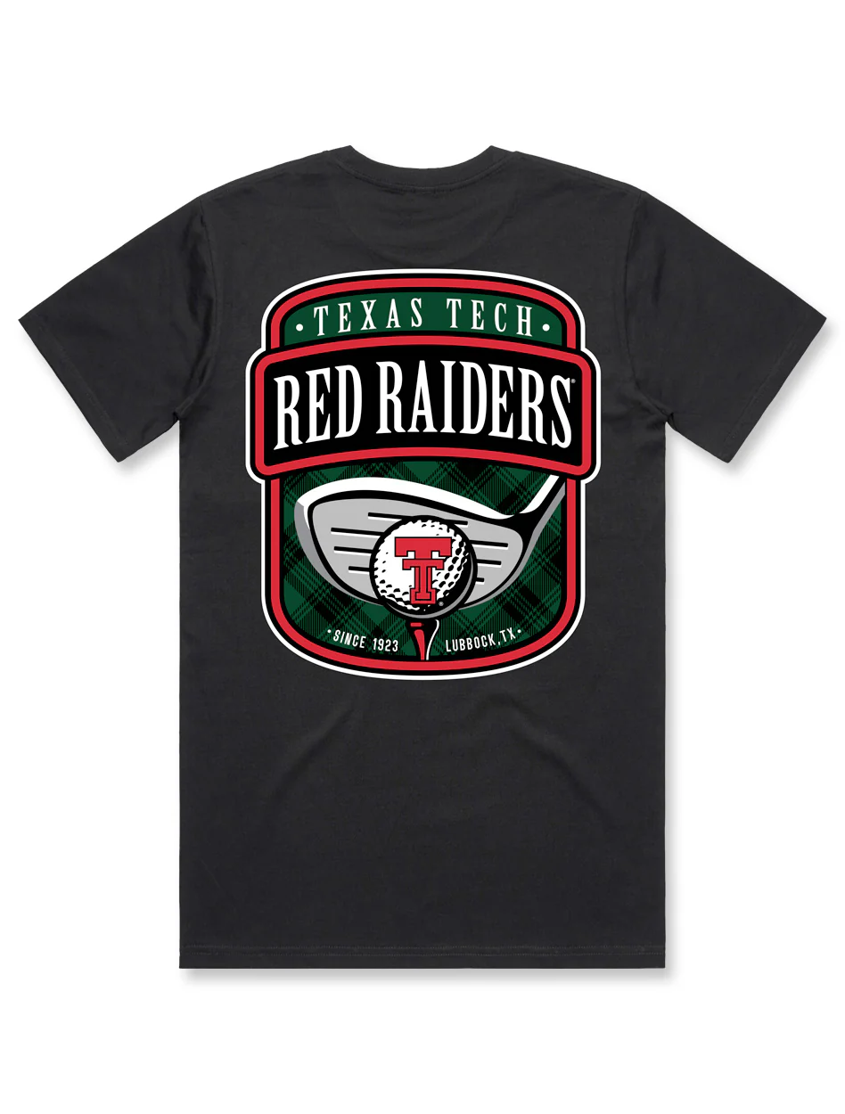 Texas Tech Golf "Teed Off" Pocket T-Shirt - Image 3