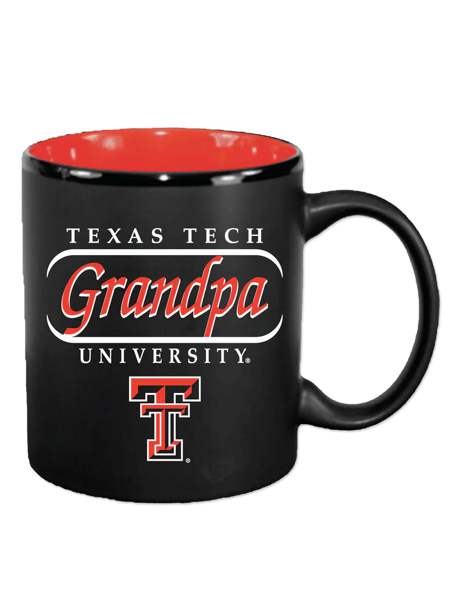 Texas Tech Grandpa Red Coffee Mug 15 oz. - Image 2
