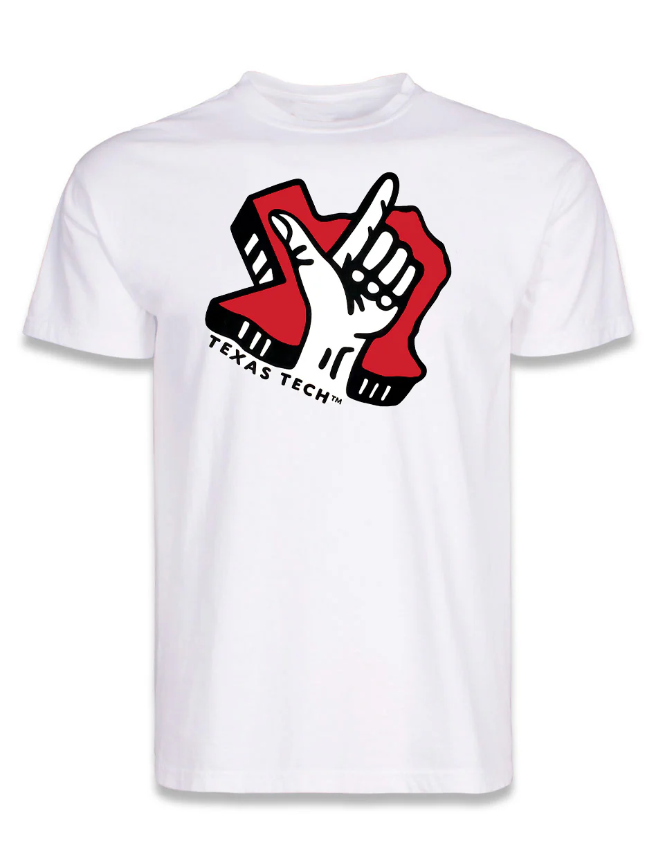 Texas Tech "Guns Up 3D" Short Sleeve T-shirt - Image 2