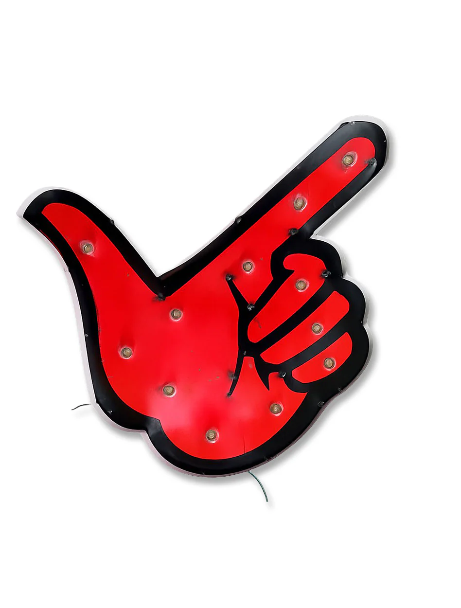 Texas Tech "Guns Up" Illuminated Metal Wall Decor - Image 2
