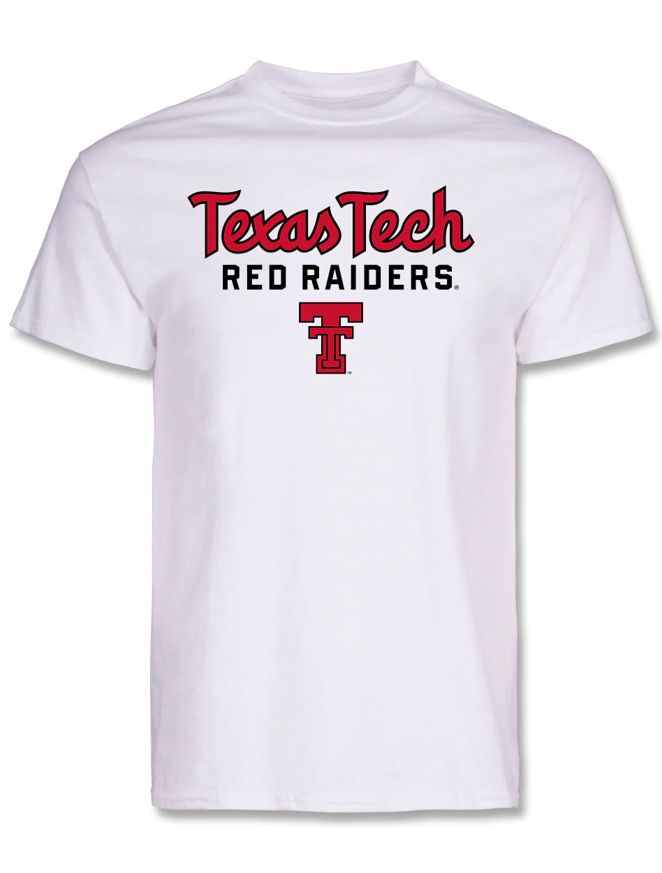 Texas Tech "Heritage Script Over Double T" Short Sleeve T-Shirt - Image 4