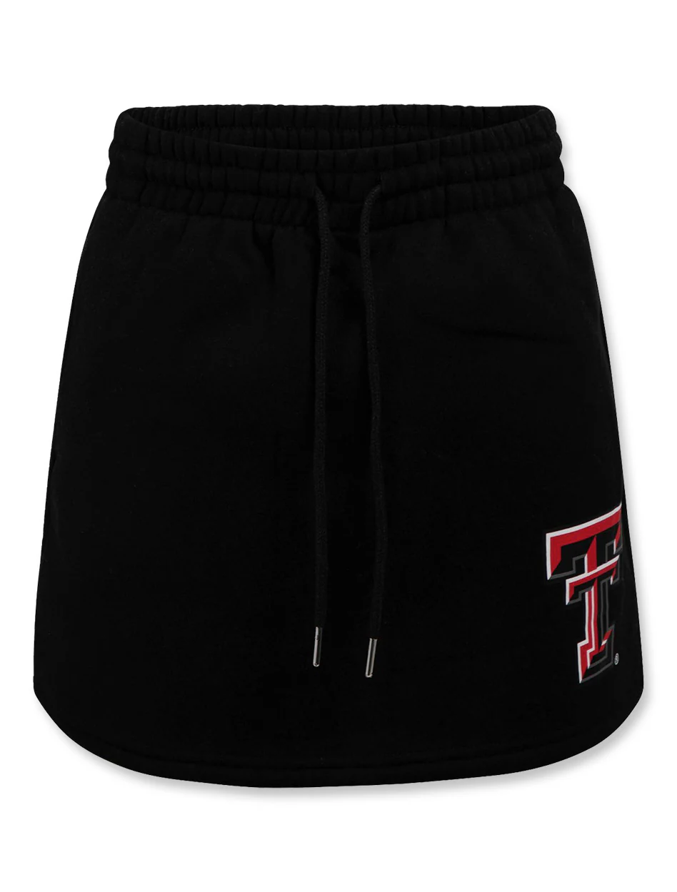 **Hype & Vice Texas Tech Sweat Skirt