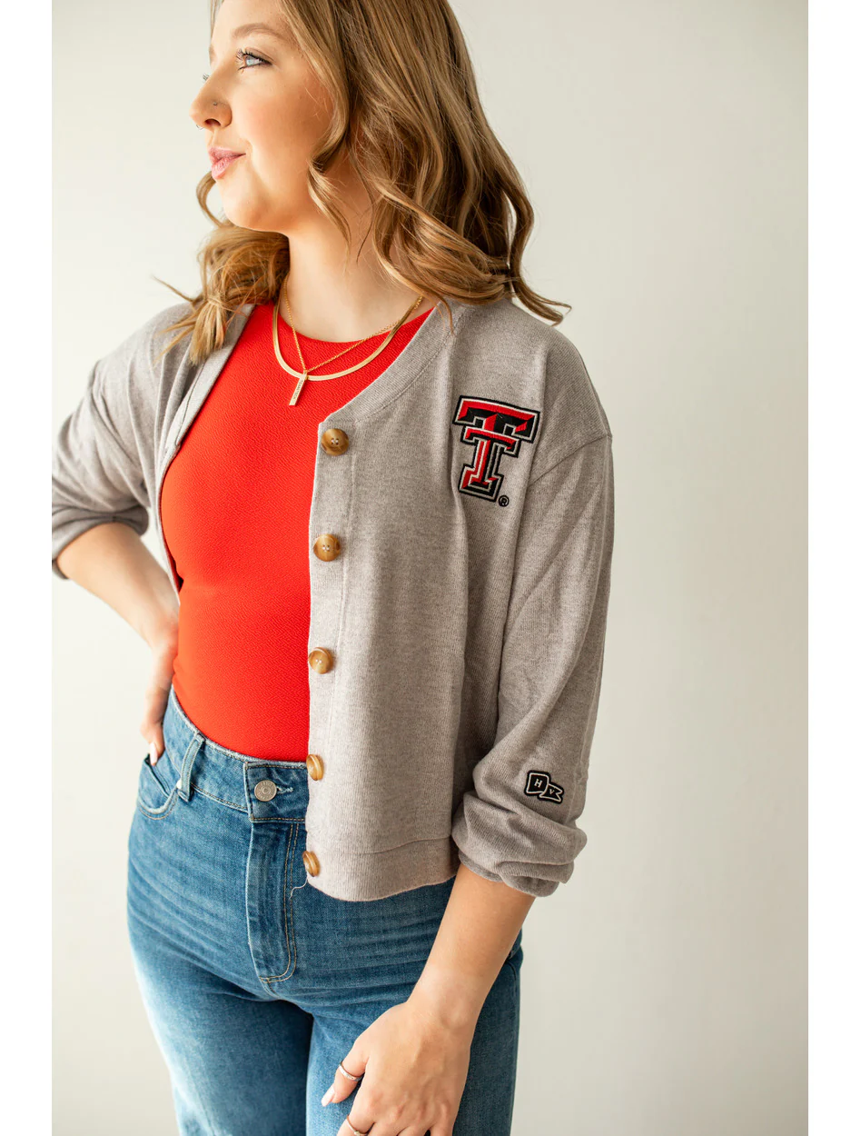 **Texas Tech Hype & Vice "University Ace" Cardigan