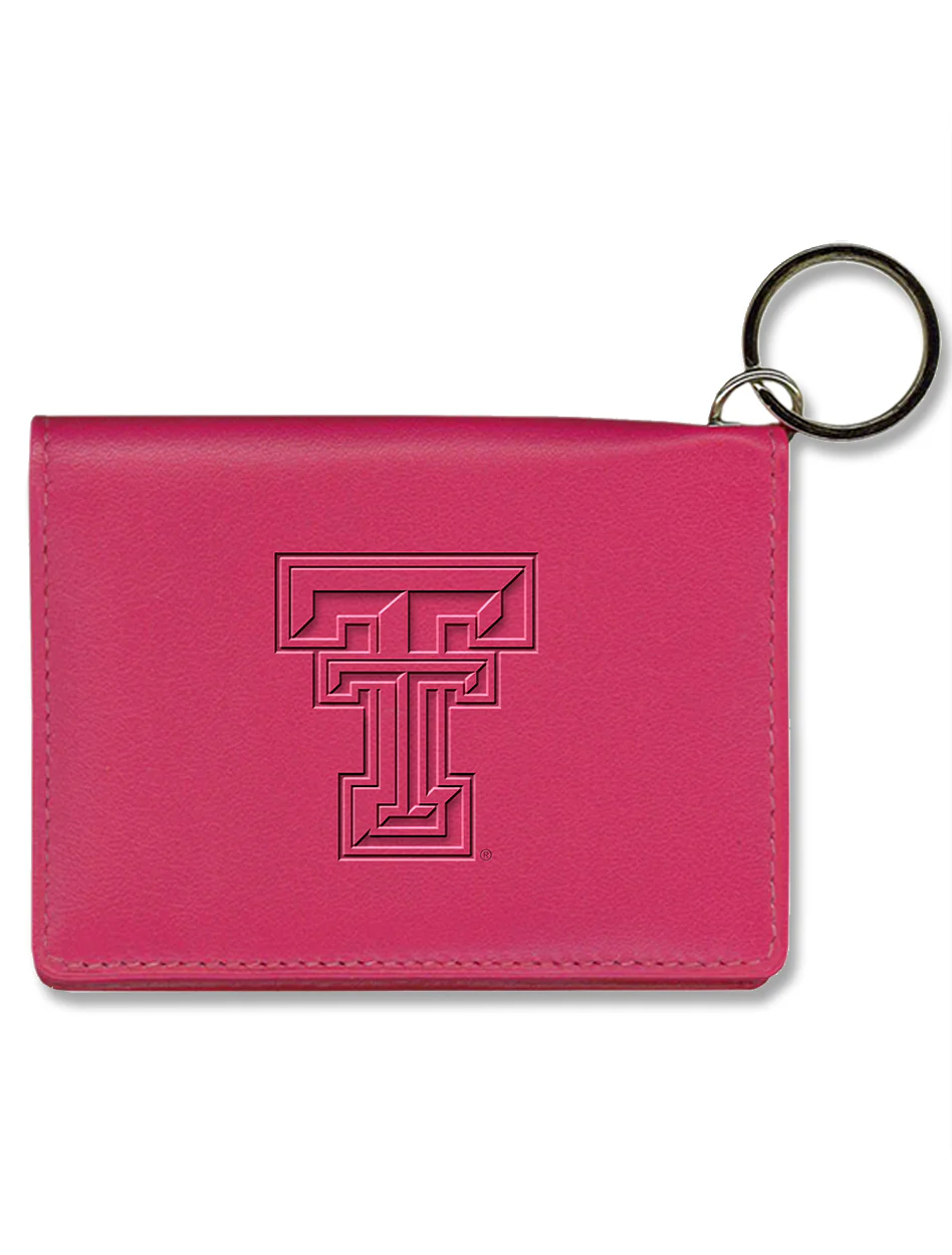 Texas Tech Leather "Snap" ID holder - Image 3