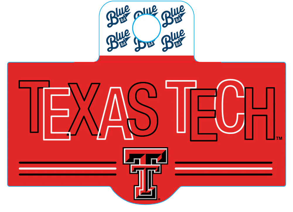 Texas Tech "Letterlink" Decal