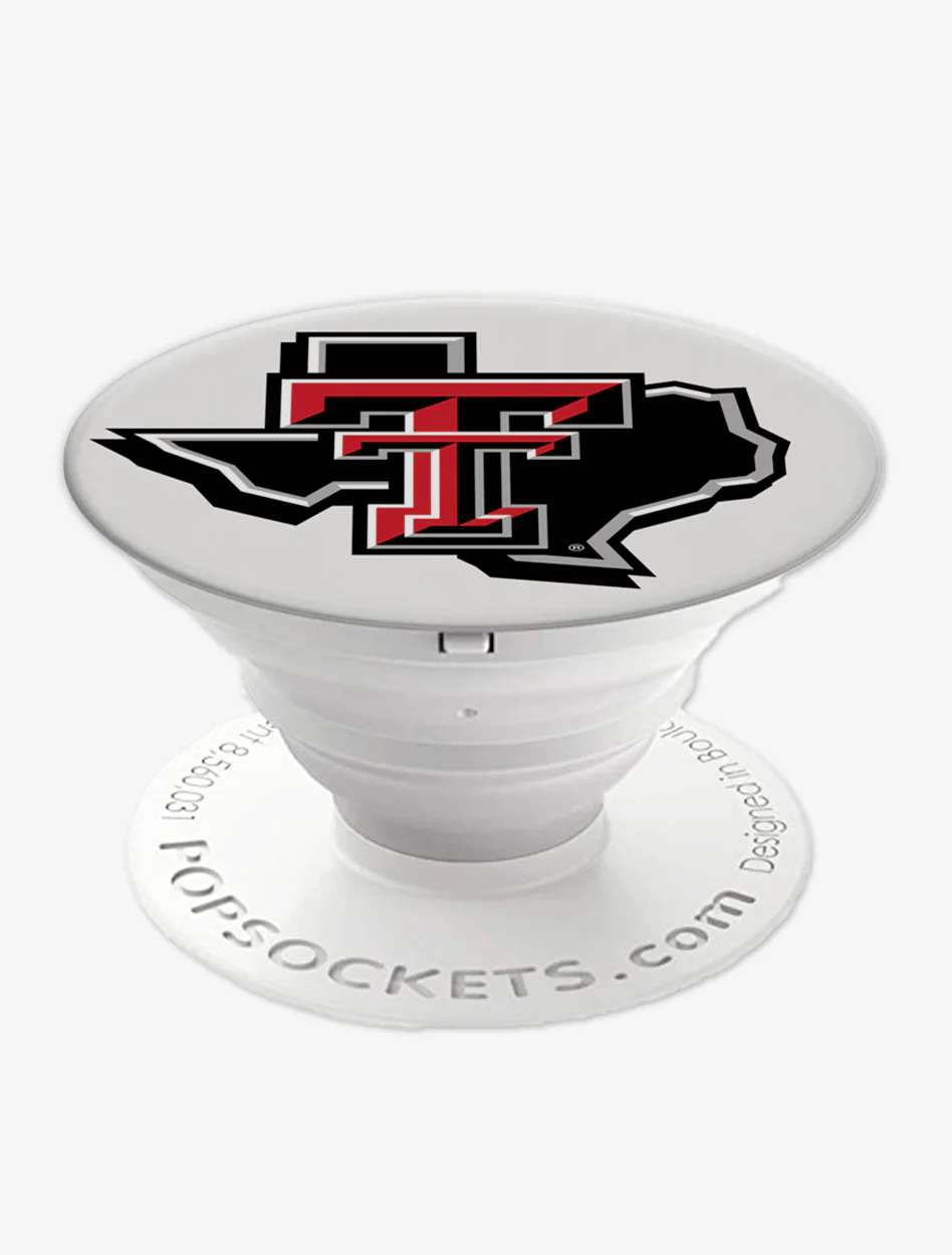 Texas Tech "Lone Star Pride" on White Popsocket
