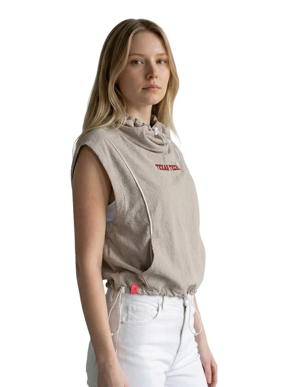 Texas Tech Lusso "Giselle" Sleeveless Jacket - Image 2
