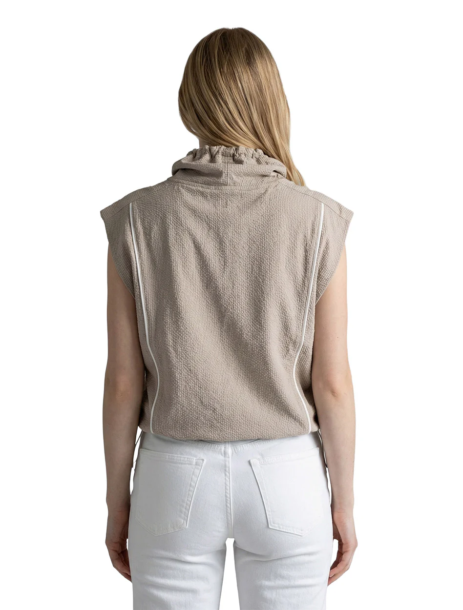Texas Tech Lusso "Giselle" Sleeveless Jacket - Image 3