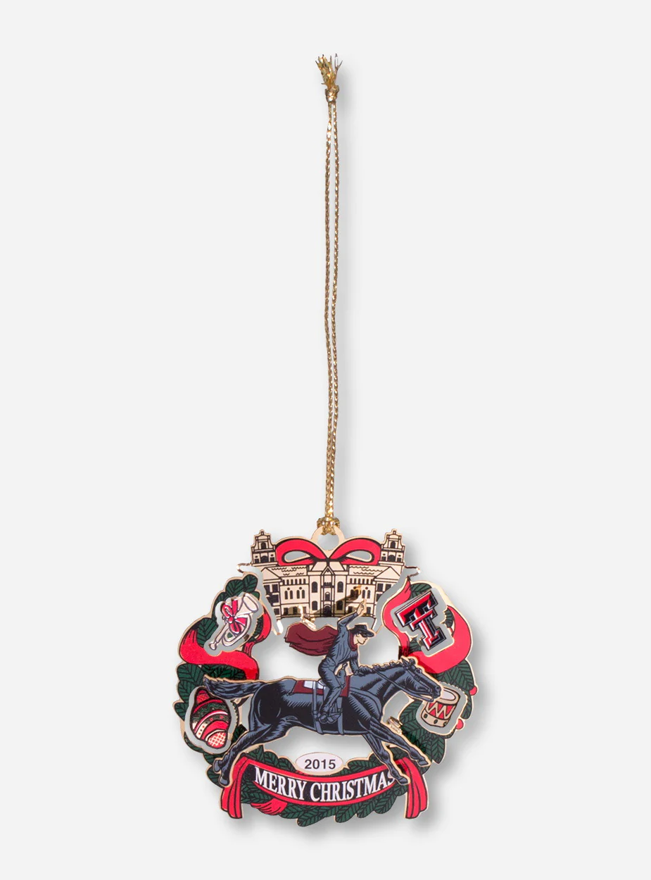 Texas Tech Masked Rider 2015 Collector's Christmas Ornament