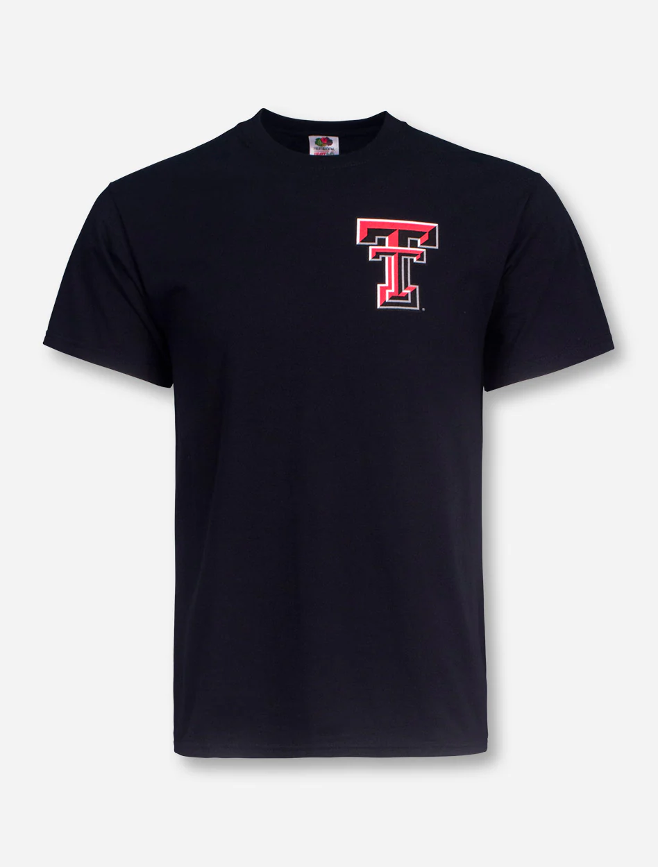 Texas Tech Midnight Rider Black T-Shirt - Image 2