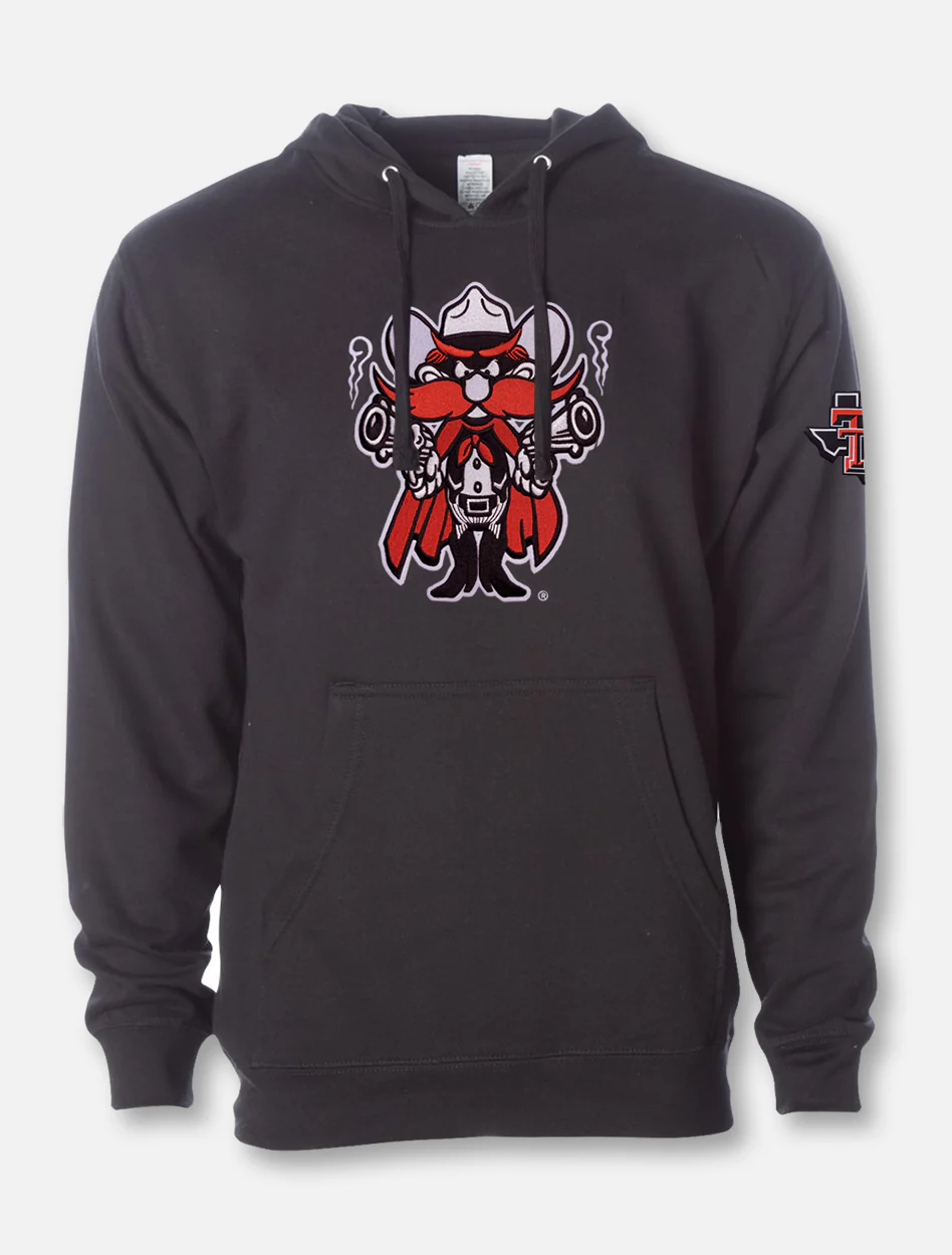 Texas Tech "Midweight Raider Red" Twill Hood with Pride Sleeve Print