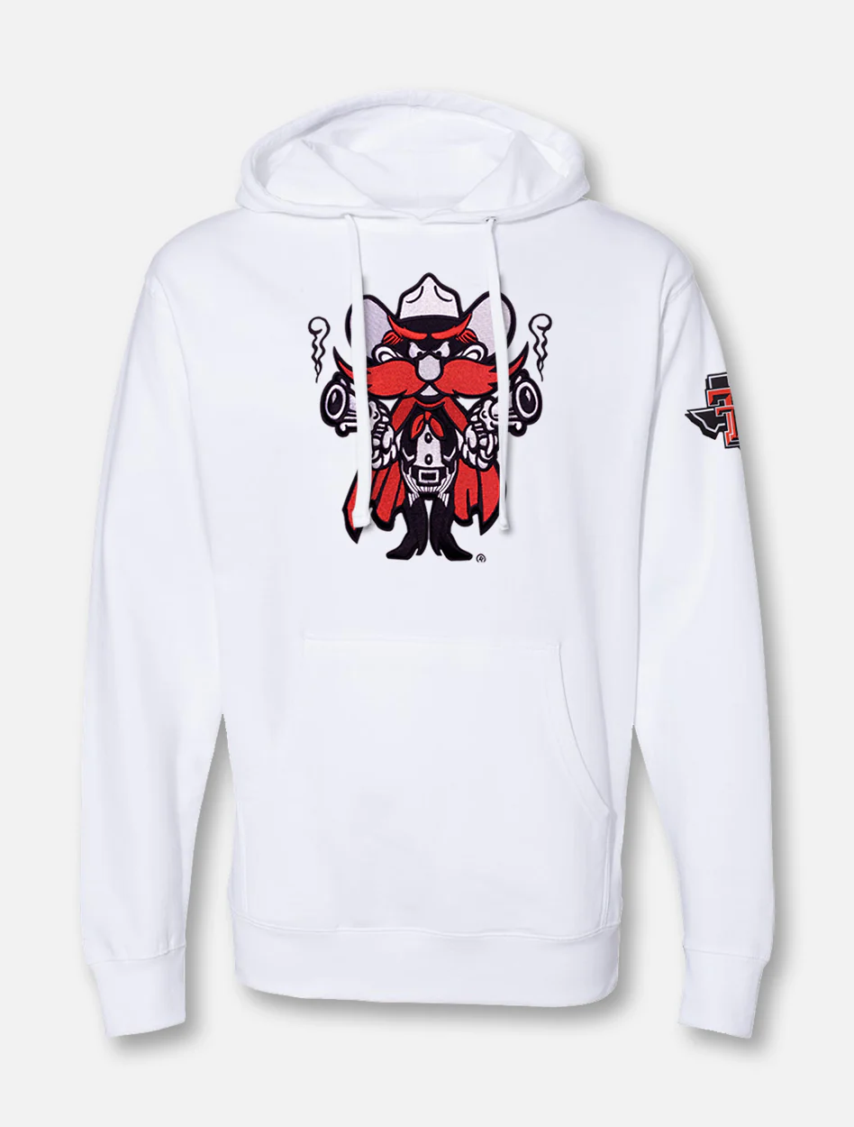 Texas Tech "Midweight Raider Red" Twill Hood with Pride Sleeve Print - Image 3