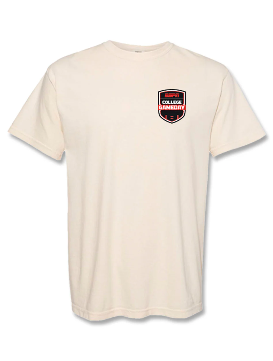 Texas Tech Official ESPN College Gameday "Live From Lubbock" Ivory T-Shirt - Image 2