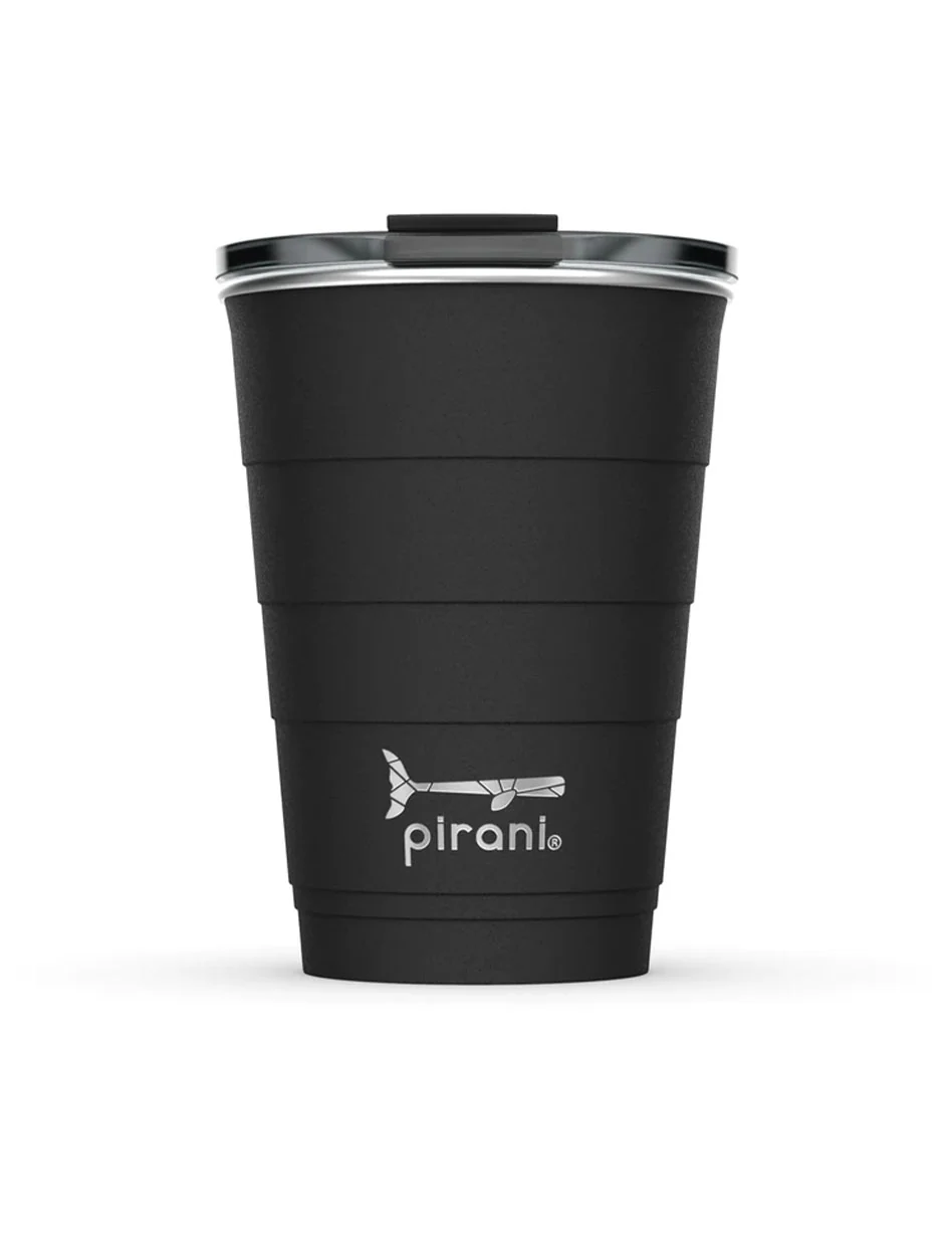 Texas Tech Pirani "Pride" 16oz Black Party Cup Tumbler - Image 2