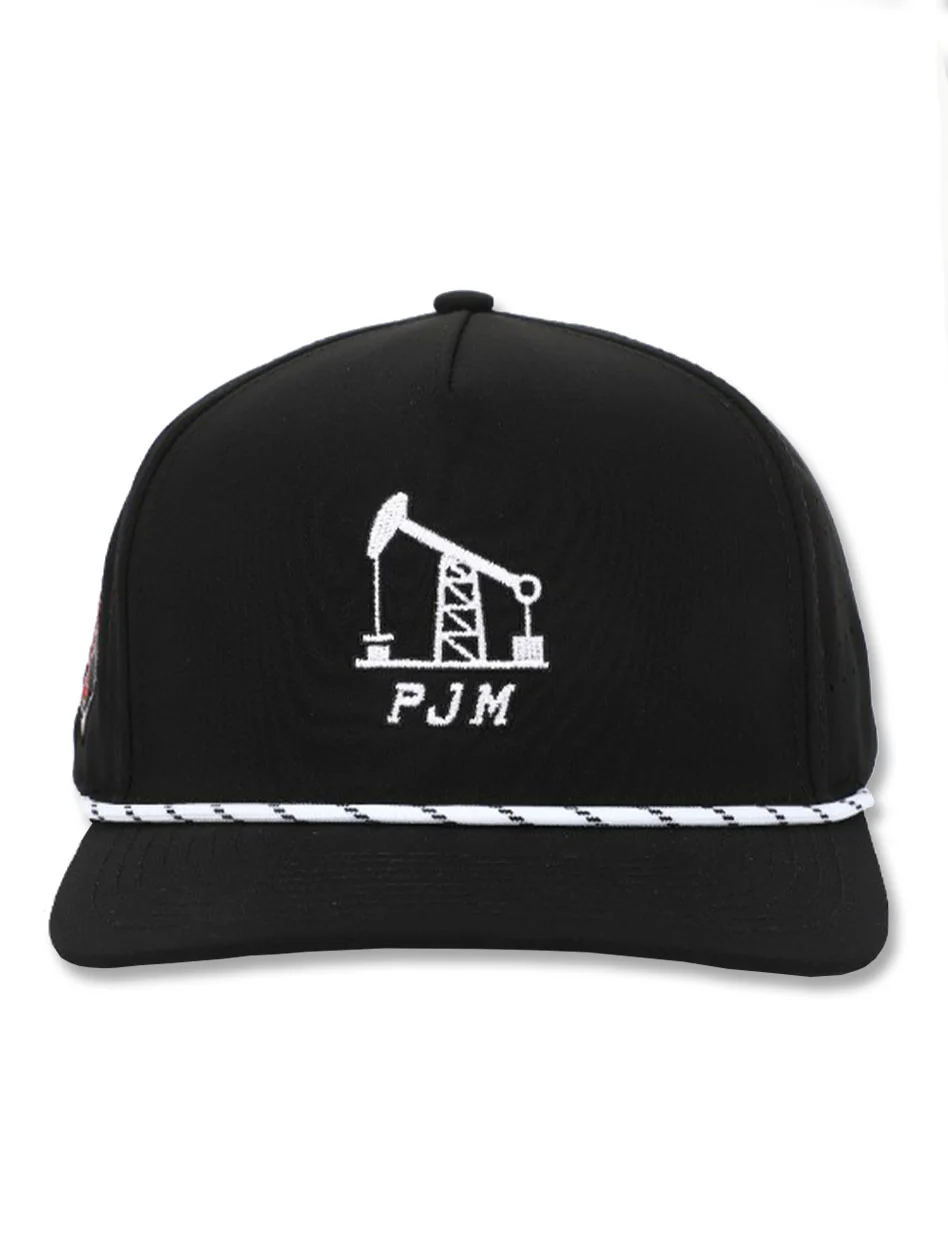 Dark Horse Texas Tech "PJM" Black Corded Sport Snapback Cap - Image 5