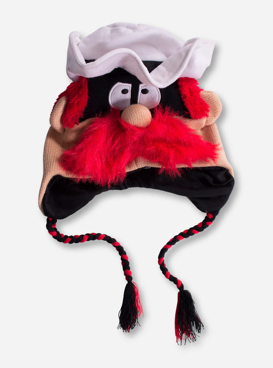 Texas Tech Plush Raider Red Head YOUTH Beanie