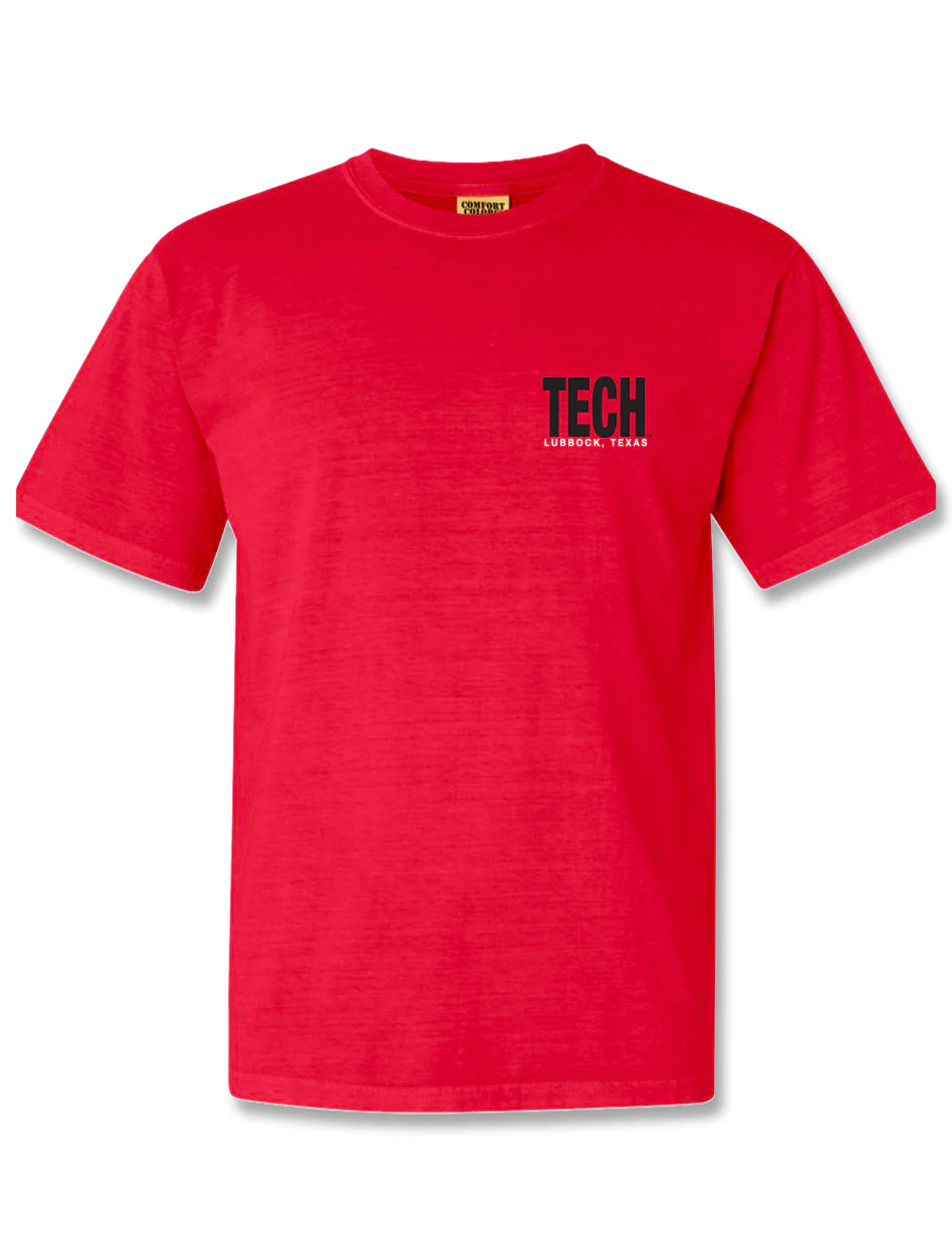 Texas Tech "Polka Party" Tech Block T-Shirt - Image 2