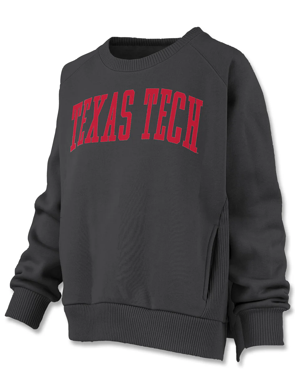 Texas Tech PressBox "Wrecking Ball" Long Sleeve Oversized Sweatshirt - Image 2