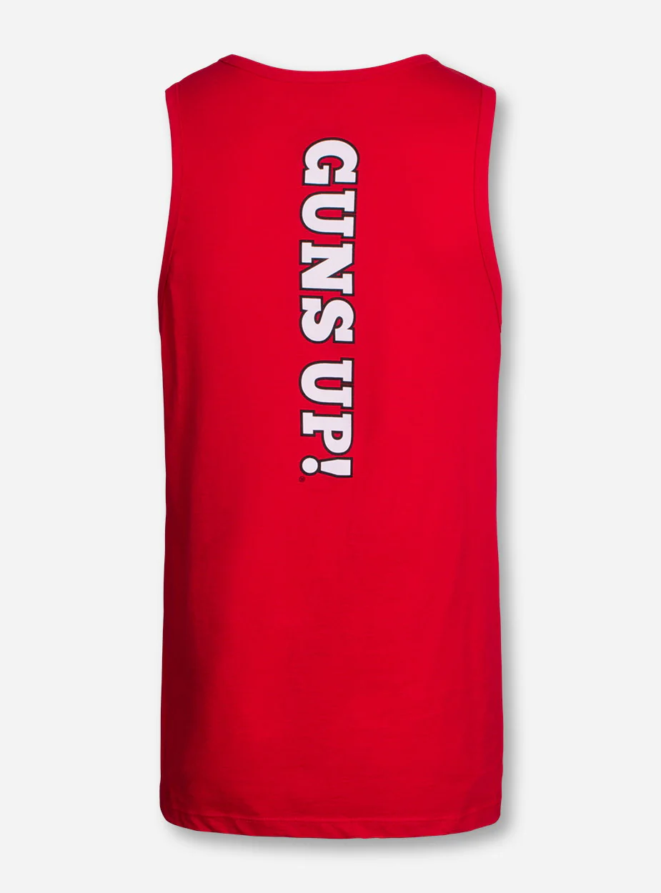 **Texas Tech Raider Red Guns Up Tank Top - Image 2
