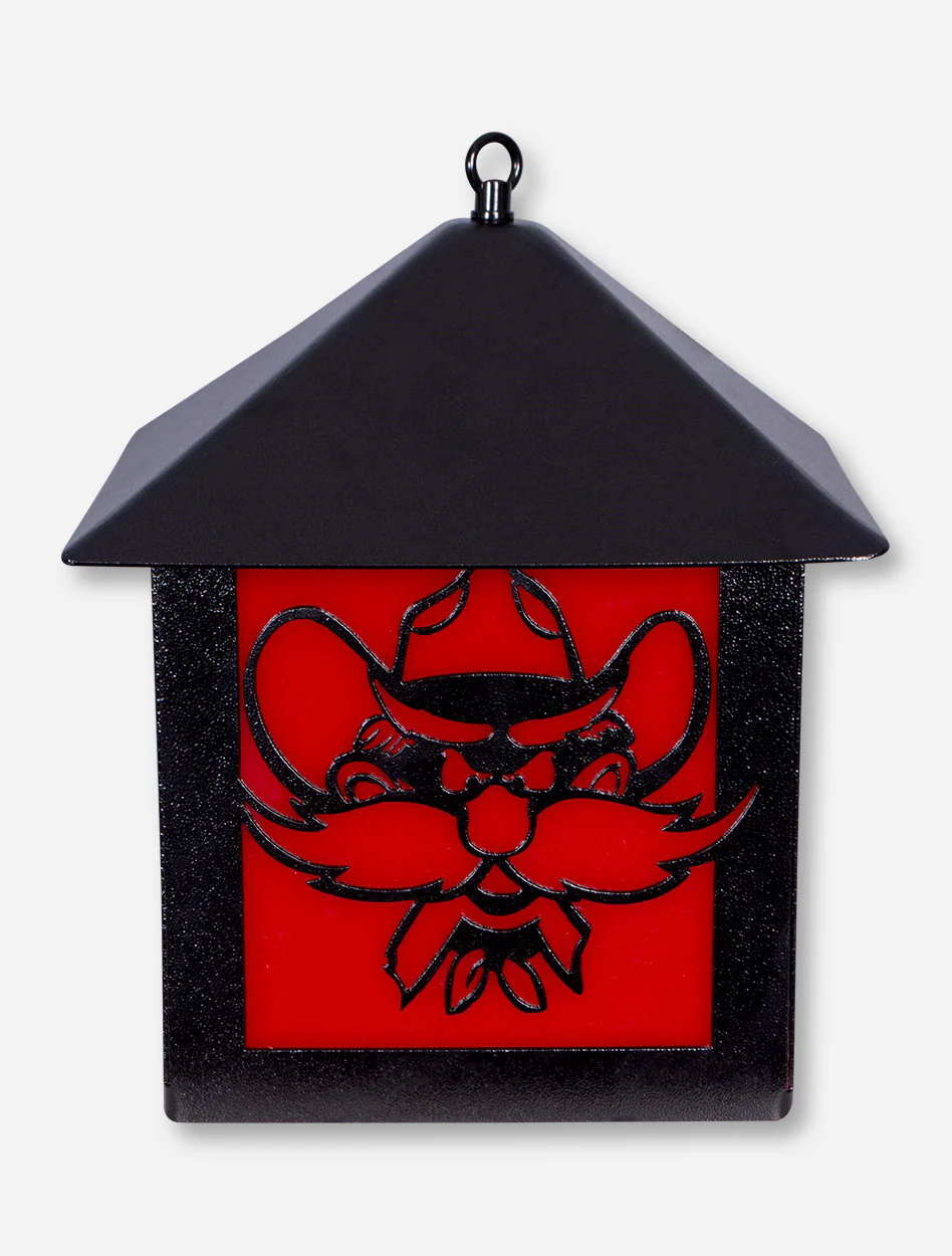 Texas Tech Raider Red Large Ironworks Lantern - Image 4