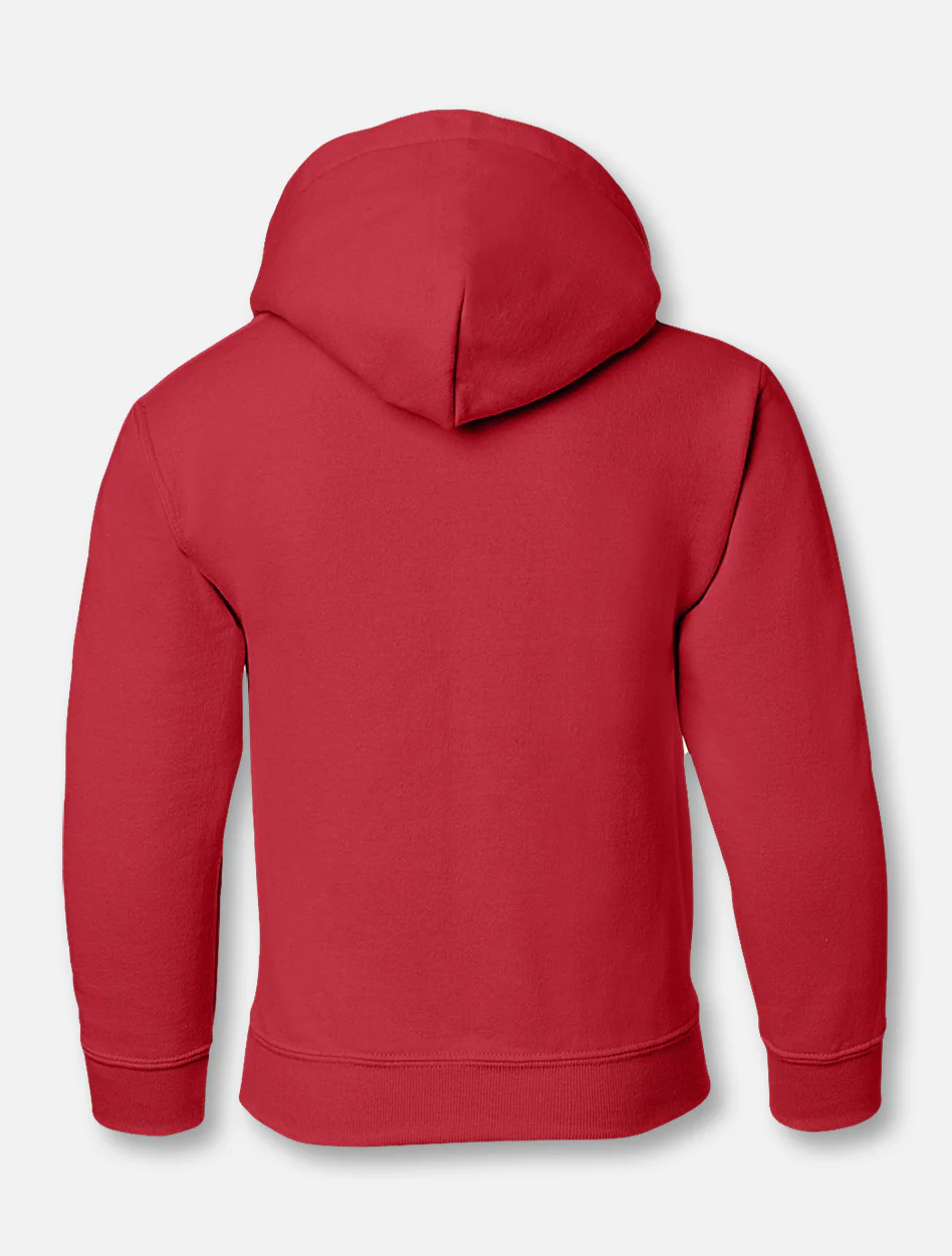 Texas Tech Raider Red Twill YOUTH Hoodie - Image 4