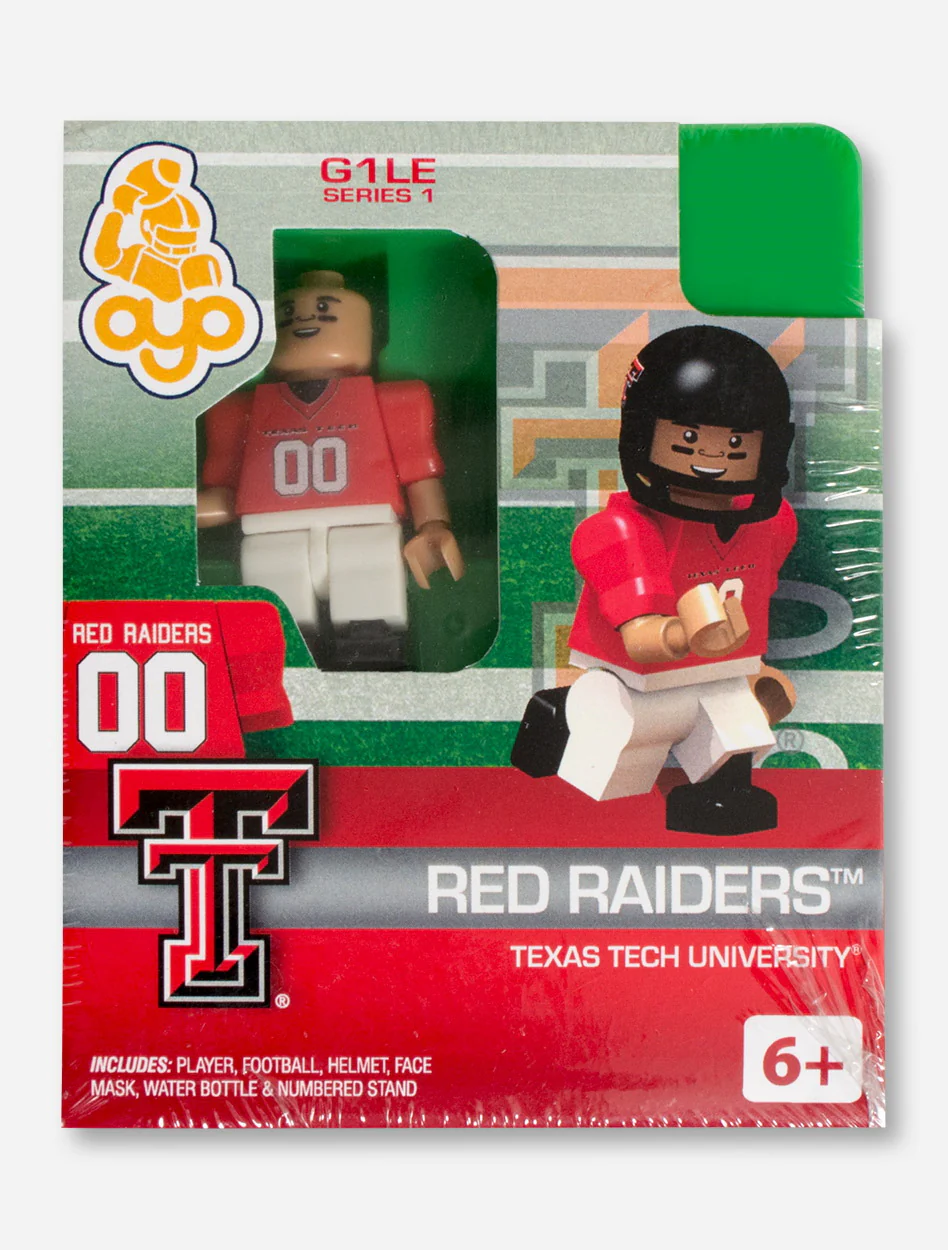 Texas Tech Red Raiders #00 Red Raider Minifigure - Image 4