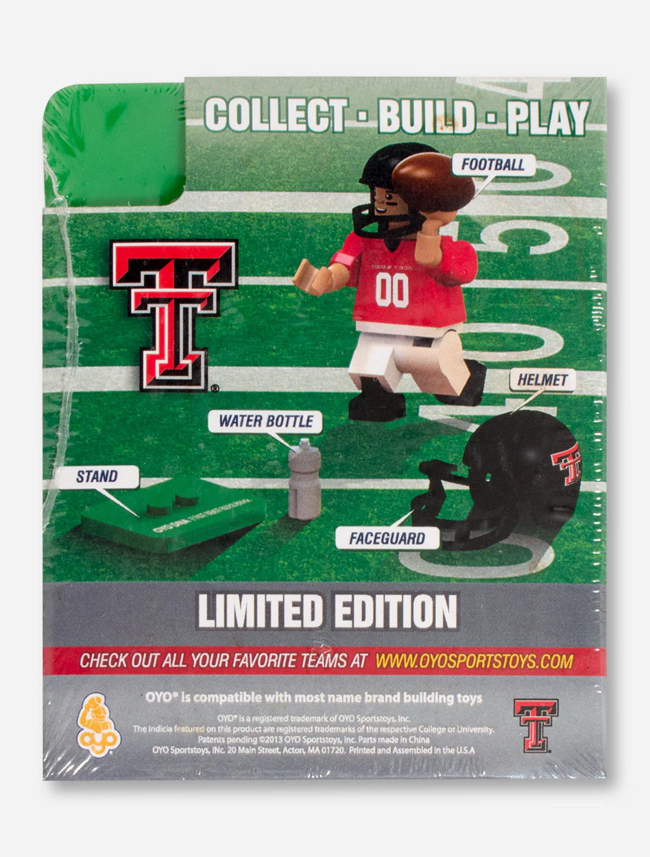 Texas Tech Red Raiders #00 Red Raider Minifigure - Image 5