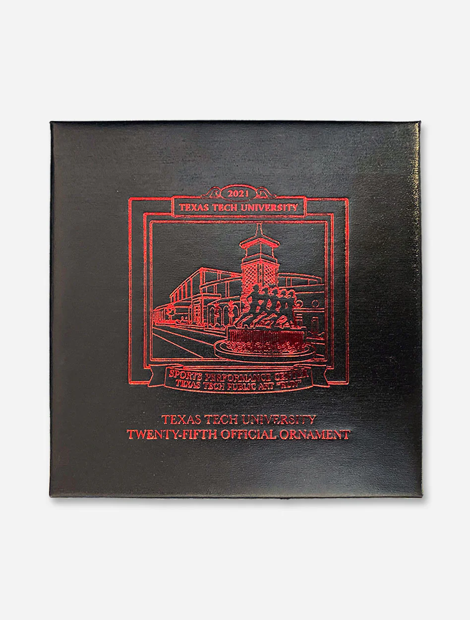 Texas Tech Red Raiders 2021 "Sports Performance Center" 25th Official Ornament - Image 3