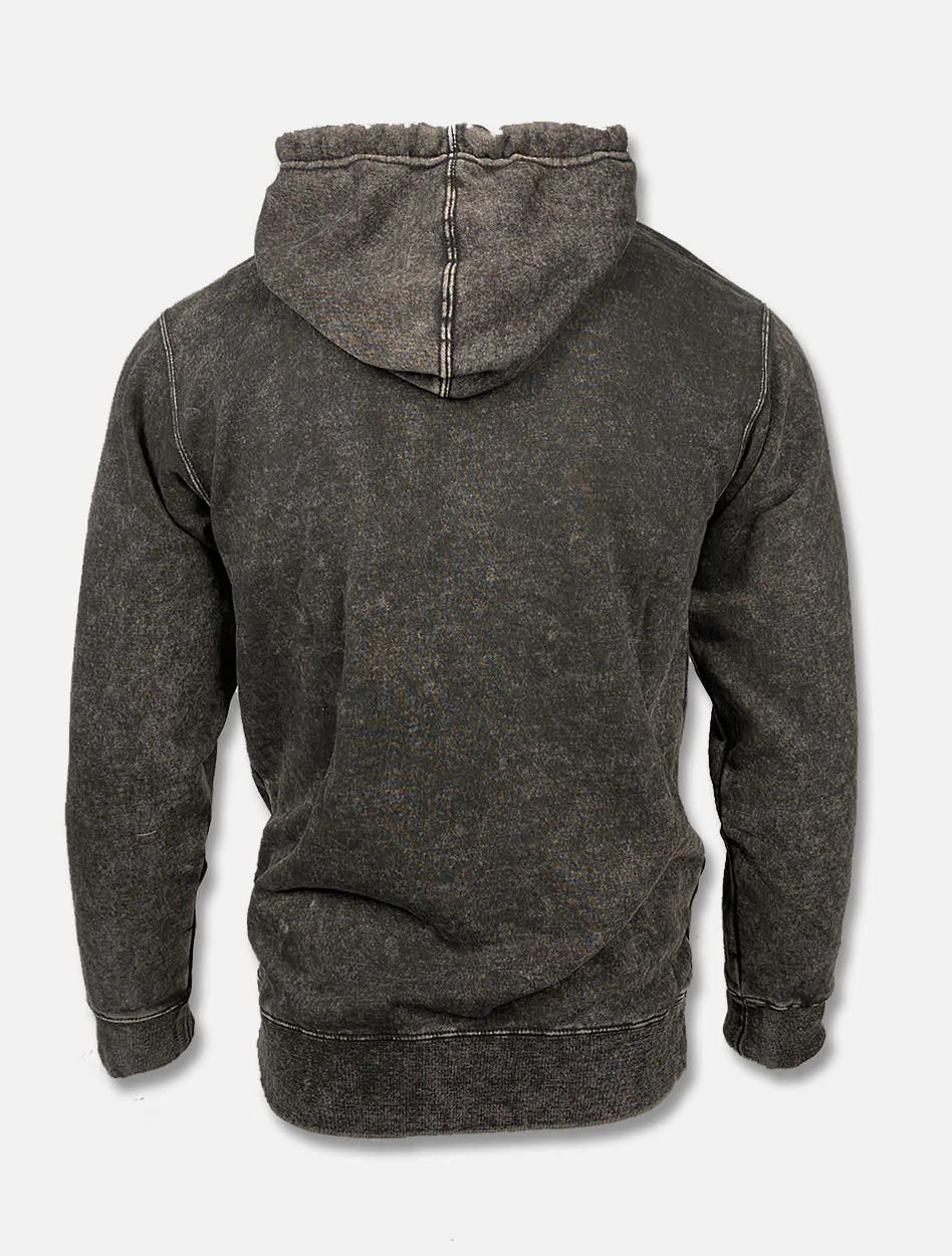 Texas Tech Red Raiders "Acid Rock" Red Embroidered Mineral Wash Hoodie - Image 2