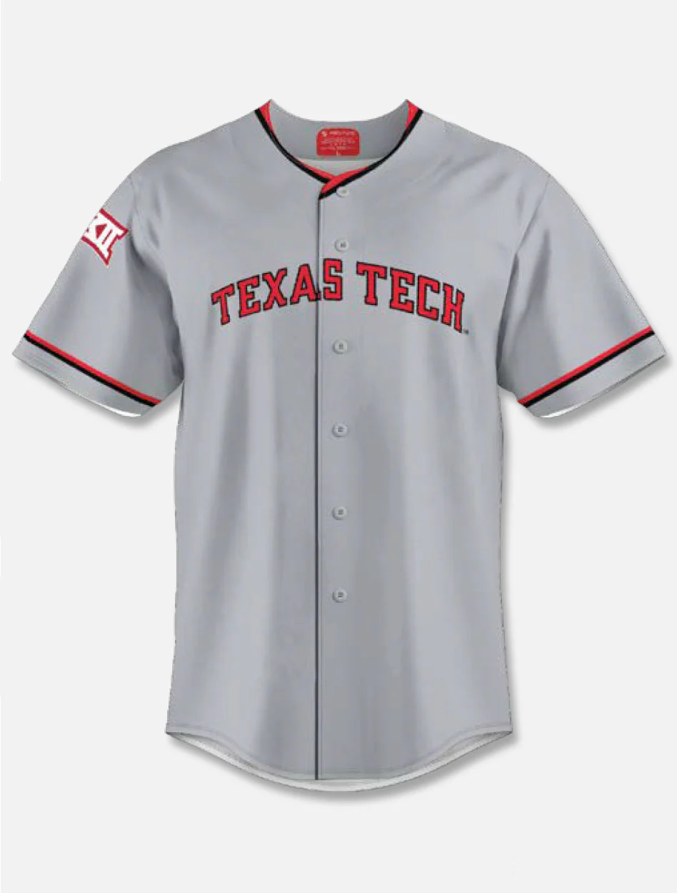 Texas Tech Red Raiders Arch Replica Baseball Jersey