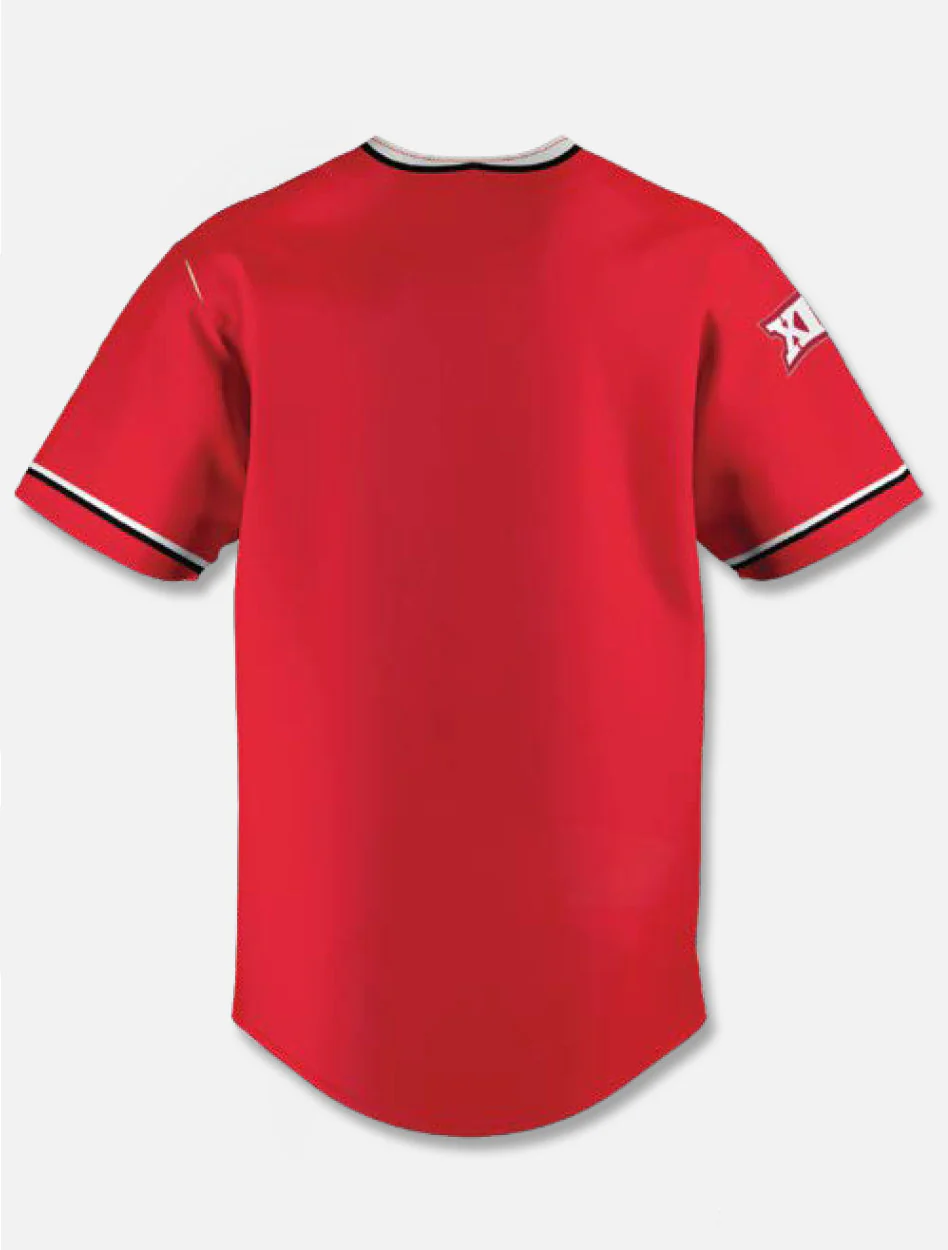 Texas Tech Red Raiders Arch Replica Baseball Jersey - Image 4