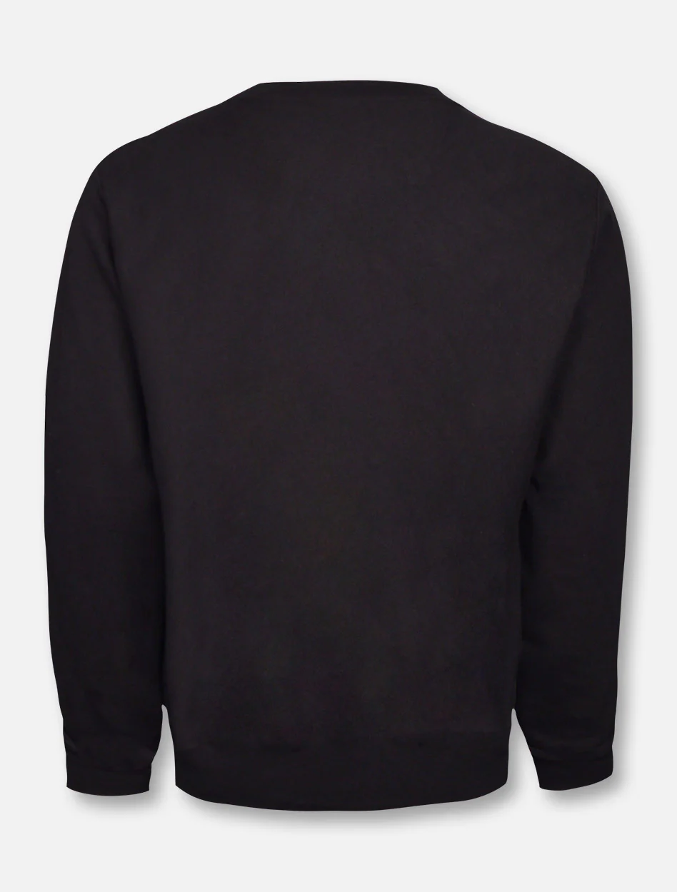 Texas Tech Red Raiders Arch Reverse Weave Crew Sweatshirt - Image 2
