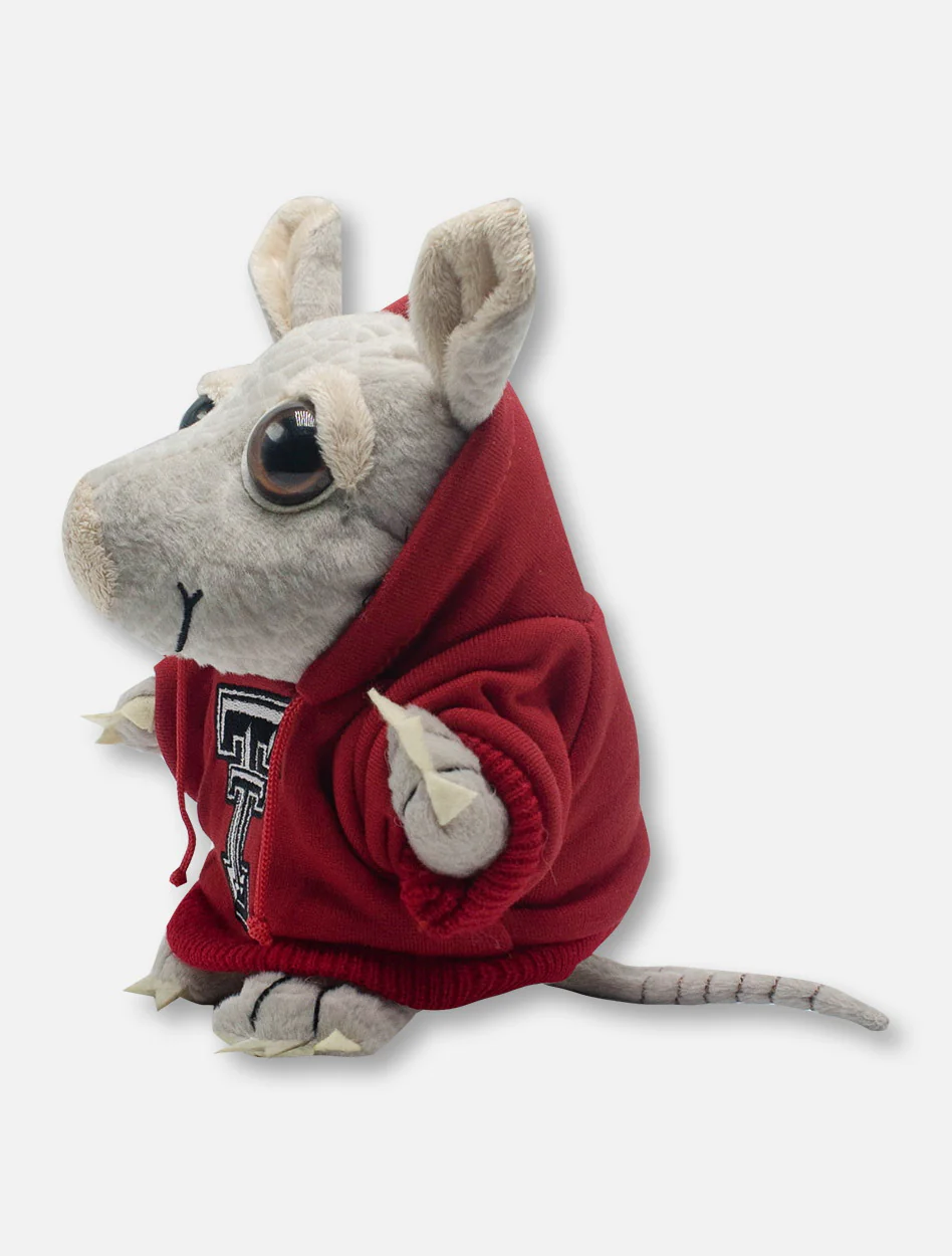 Texas Tech Red Raiders Armadillo with Double T Hoodie Plush Toy - Image 2
