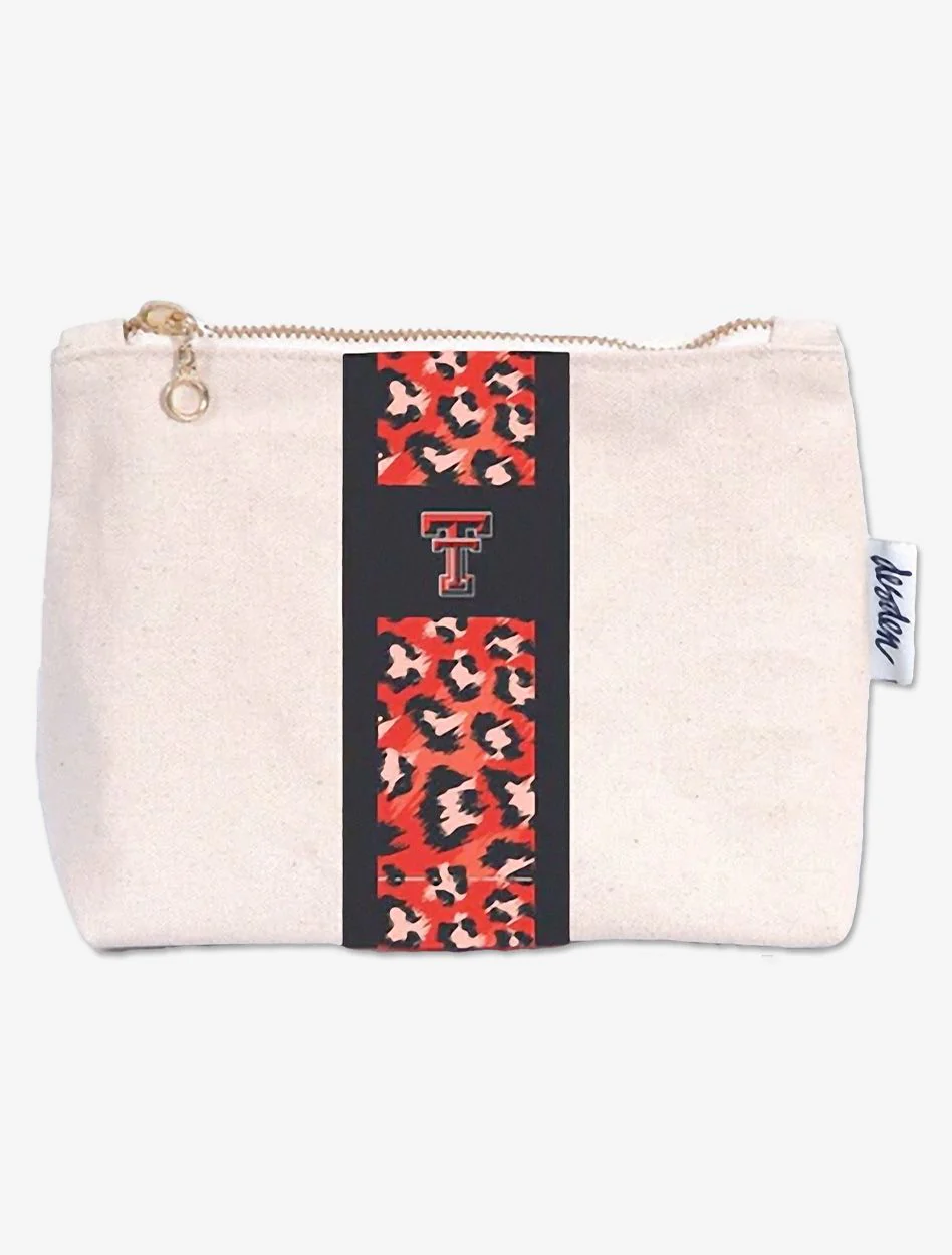 Texas Tech Red Raiders "Becca" Canvas Pouch