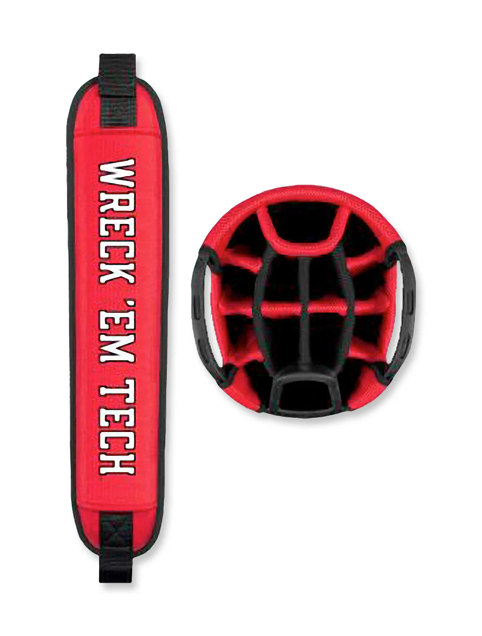 Texas Tech Red Raiders "Bucket III" Cooler Cart Golf Bag - Image 3
