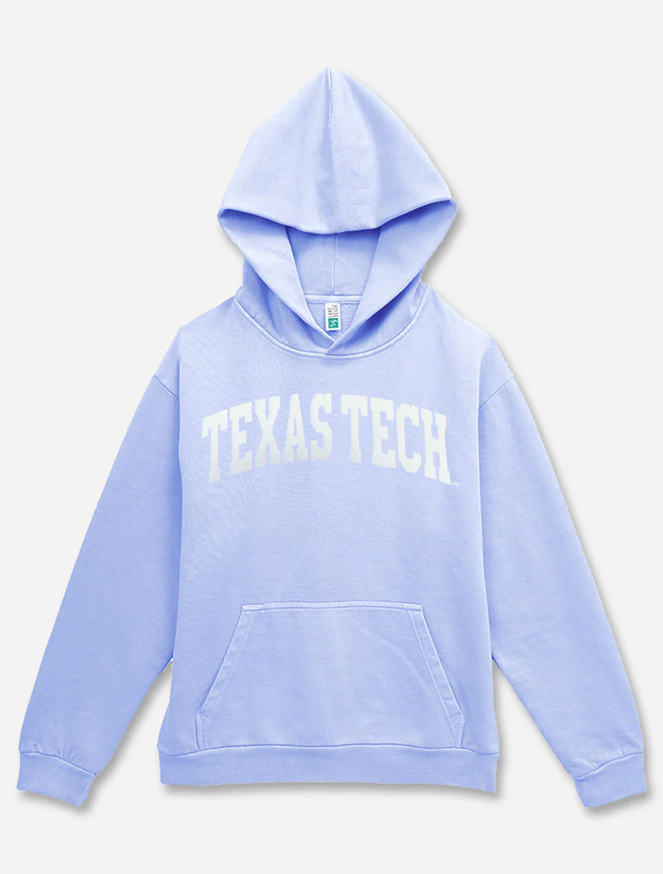Texas Tech Red Raiders "Classic Twill Arch " Comfy Hooded Sweatshirt - Image 5