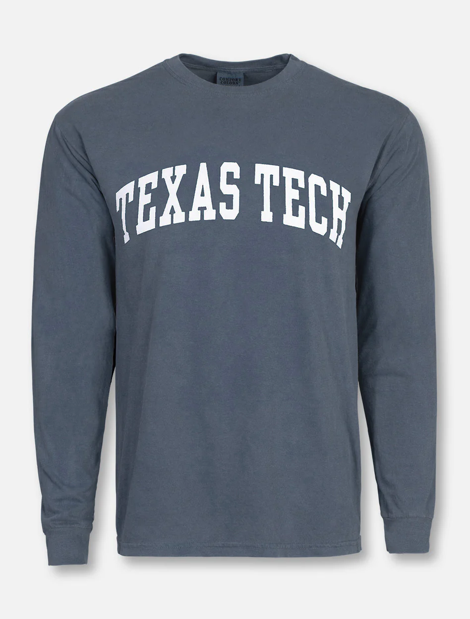 Texas Tech Red Raiders Classic White Arch Long Sleeve T-Shirt - Image 7