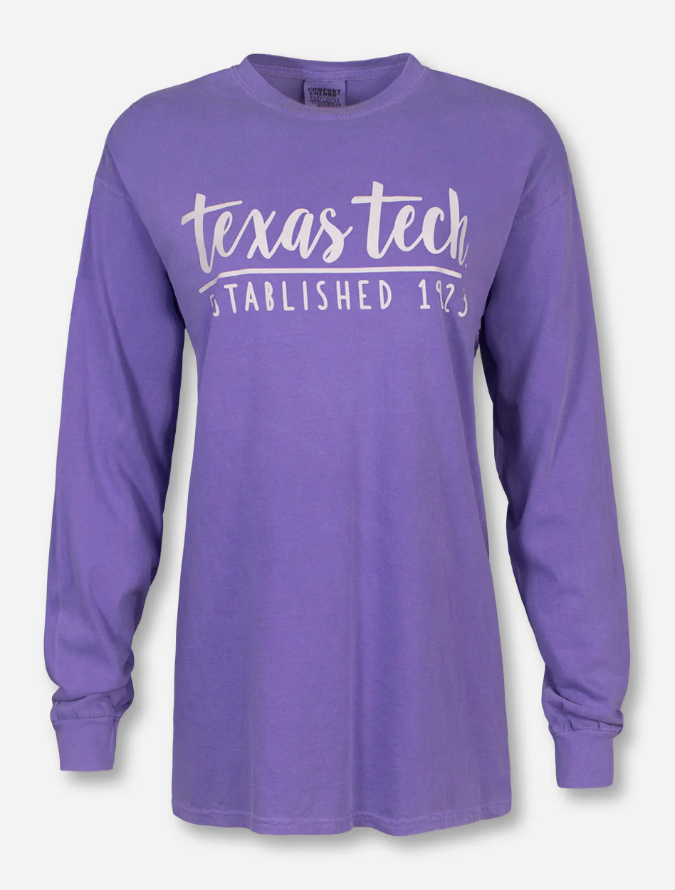 Texas Tech Red Raiders Color Script Long Sleeve Shirt - Image 3
