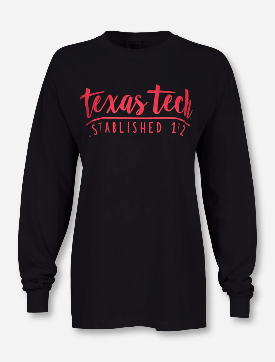 Texas Tech Red Raiders Color Script Long Sleeve Shirt - Image 5